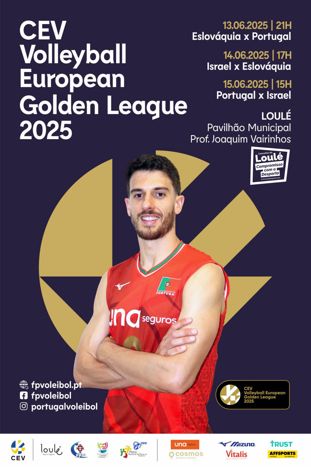 Cartaz Oficial European Golden League